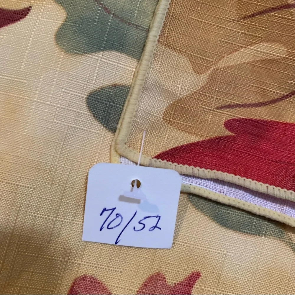 NEW Fall Autumn Tablecloth 52” x 70”